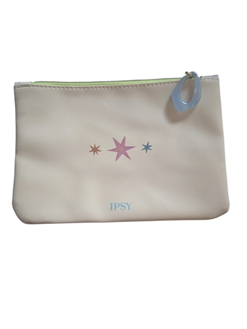 Ipsy Pastel Print Cosmetic Pouch-EUC